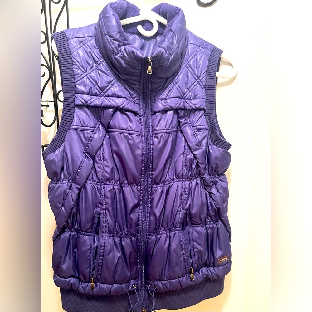Calvin Klein puffer and quilted vest size Large